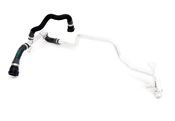 BMW Engine Coolant Recovery Tank Hose Reservoir To Radiator - Genuine BMW 17127576369