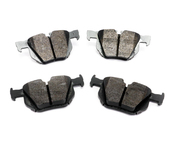 BMW Performance Ceramic Brake Pad Set - Hawk HB458Z.642