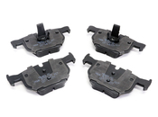 BMW Performance Ceramic Brake Pad Set - Hawk HB458Z.642