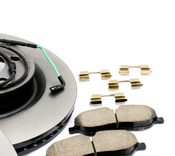Land Rover Brake Kit - Akebono SDB000614CKT