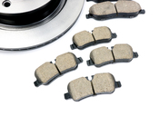 Land Rover Brake Kit - Akebono SDB000614CKT