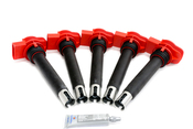 VW Ignition Coil & Spark Plug Service Kit - Bosch KIT-07K905715FKT7