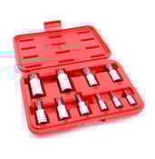 10 Piece 12 Point Triple Square Socket Set - CTA Manufacturing 3038