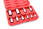 10 Piece 12 Point Triple Square Socket Set - CTA Manufacturing 3038