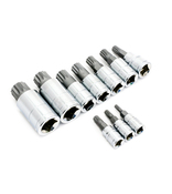 10 Piece 12 Point Triple Square Socket Set - CTA Manufacturing 3038