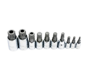 10 Piece 12 Point Triple Square Socket Set - CTA Manufacturing 3038