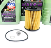 VW Oil Change Kit (5W40) - Liqui Moly KIT-021115562A.7LM