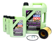 Audi Engine Oil Change Kit - Liqui Moly Molygen KIT-021115562A.8LM