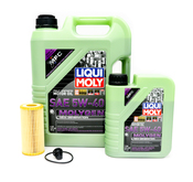 VW Oil Change Kit (5W40) - Liqui Moly KIT-06K115562LM