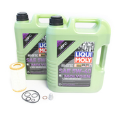 Mercedes Oil Change Kit 5W-40 - Liqui Moly Molygen 0001802609.10L