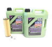 Mercedes Oil Change Kit 5W-40 - Liqui Moly Molygen 1201800009.10L