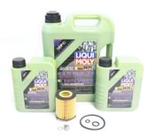 Mercedes Oil Change Kit 5W-40 - Liqui Moly Molygen 2701800109.7L.RWD