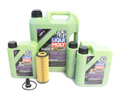 Mercedes Oil Change Kit 5W-40 - Liqui Moly Molygen 2781800009.8L.V1