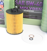 BMW Oil Change Kit 5W-40 - Liqui Moly Molygen 11427542021KT.LM