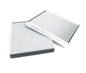 BMW Charcoal Cabin Air Filter Set - Mahle LAK467S
