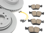 BMW Brake Kit - Zimmermann/Akebono 34116756090KTFR1