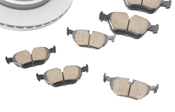 BMW Brake Kit - Zimmermann/Akebono 34116756090KTFR1