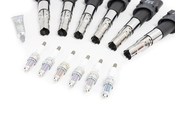 VW Ignition Coil & Spark Plug Service Kit - Bremi KIT-022905715BKT2