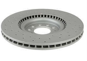 Audi VW Disc Brake Rotor - Zimmermann Sport 8N0615301A