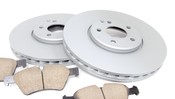 Mercedes Brake Kit - Akebono 1644202620