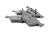 BMW HP Plus Brake Pad Set - Hawk HB135N.760
