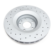 Audi Disc Brake Rotor - Zimmermann Sport 4F0615301G