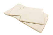 BMW Beige Velour Floor Mat Set (E85 E86 Z4) - Genuine BMW 51477056295