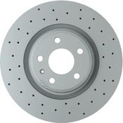 Audi Disc Brake Rotor - Zimmermann Sport 100337852
