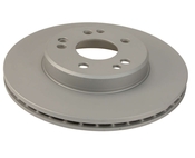 Mercedes Disc Brake Rotor - Zimmermann Z Coat 1244211512