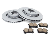 Audi Disc Brake Kit - Zimmermann 4D0615601BKT