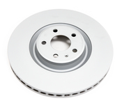 Audi Disc Brake Rotor - Zimmermann Z Coat 100335720