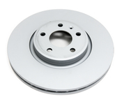 Audi Disc Brake Rotor - Zimmermann Z Coat 100336120
