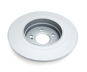Mercedes Disc Brake Rotor - Zimmermann Z Coat 2044231512