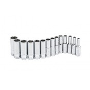 14 Pc. 3/8" Drive 6 Point Deep Metric Socket Set - Gearwrench 80554
