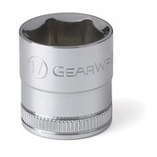 3/8" Drive 6 Point Standard Metric Socket (17 mm) - Gearwrench 80385