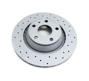 Audi Disc Brake Rotor - Zimmermann Sport 100332952