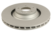 Audi Disc Brake Rotor - Zimmermann Z Coat 100331920