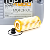 Porsche Engine Oil Change Kit (5W-30) - Liqui Moly/Mann 95BBASEOILKT