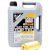 Porsche Engine Oil Change Kit (5W-30) - Liqui Moly/Mann 95BBASEOILKT