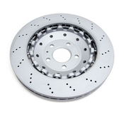 Audi Disc Brake Rotor - Zimmermann Formula Z 420615301D
