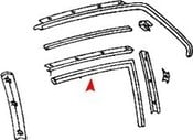Mercedes Convertible Top Seal - URO Parts 1077200678