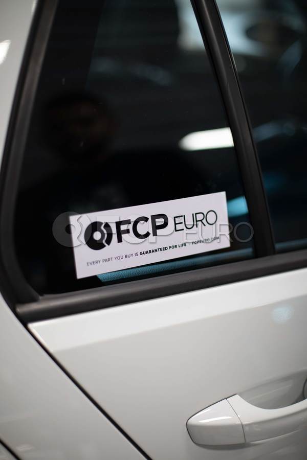 FCP Euro Bumper Sticker (White) - FCP 577852 | FCP Euro