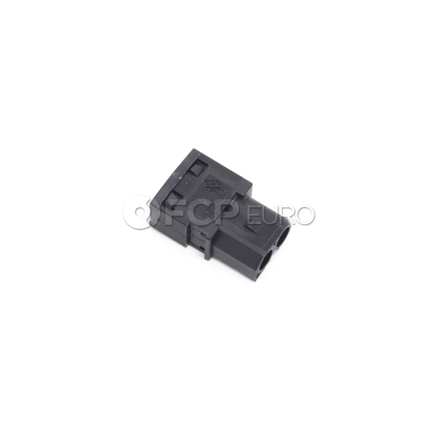 BMW Plug Terminal Black (2 Pol) - Genuine BMW 61131378149 | FCP Euro