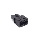 BMW Plug Terminal Black (2 Pol) - Genuine BMW 61131378149