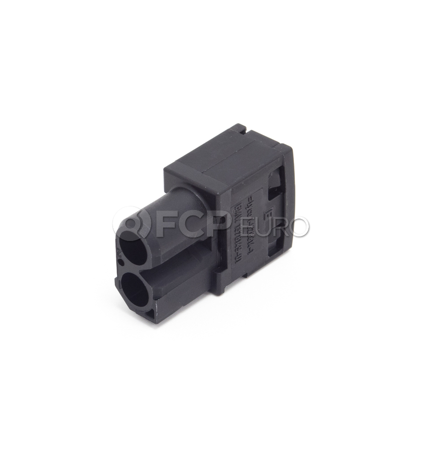 BMW Plug Terminal Black (2 Pol) - Genuine BMW 61131378149 | FCP Euro