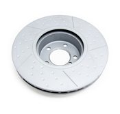BMW Disc Brake Rotor - Zimmermann Z Coat 34106797602