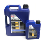 Porsche Engine Oil Change Kit (5W-40) - Liqui Moly/Mahle 970POILKT5