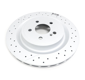 Mercedes Disc Brake Rotor - Genuine Mercedes 1724230112