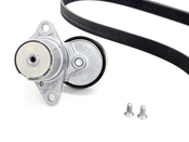 Porsche Accessory Drive Belt Kit - Continental/Litens 95BBELTKT1