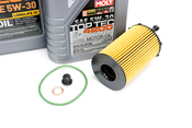 Audi Engine Oil Change Kit - Liqui Moly 059198405KT